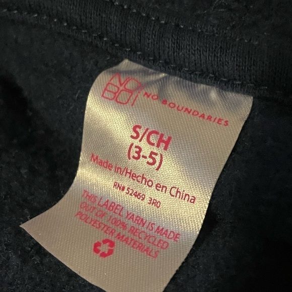 No Boundaries Size Small Blue Star Hoodie - Picture 6 of 8